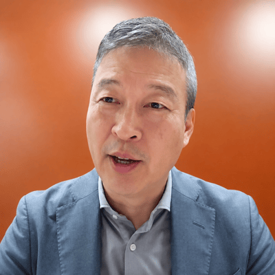 Koizumi speaking in interview
